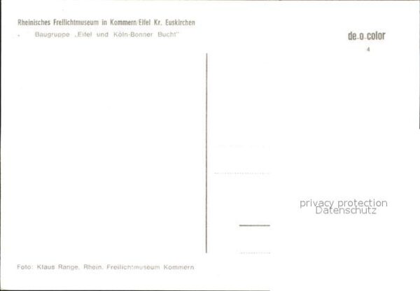 Kommern Mechernich Rheinisches Freilichtmuseum Baugruppe E – Bild 2