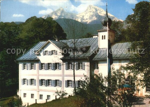 Berchtesgaden Lehrerheim Schloss Fürstenstein mit Wat