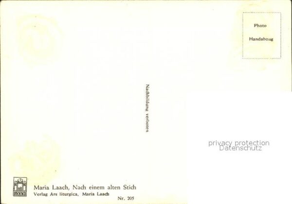 Maria Laach Glees Alter Stich – Bild 2