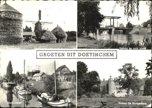 Doetinchem Slangenburg Gezicht op oude Ijssel Kast