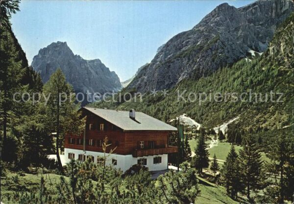 Dolomiten Pustertal Drei Schusterhütte Section Dr