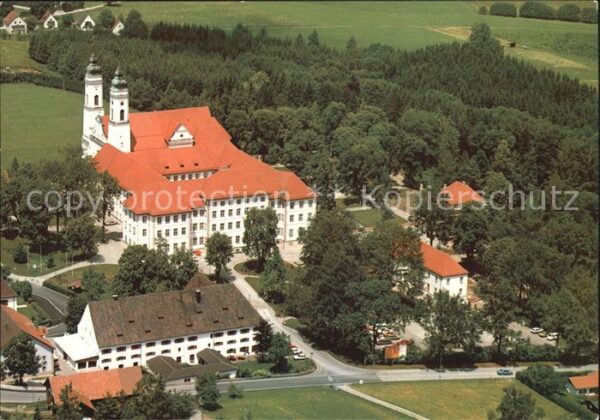 Irsee Schwäb Bildungszentrum Fliegeraufnahme