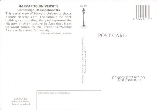 Cambridge Massachusetts Havard University Fliegeraufnahme – Bild 2