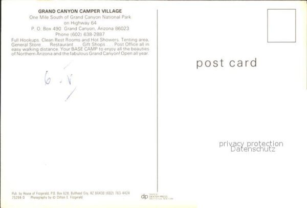Grand Canyon Camper Village Details Panorama – Bild 2