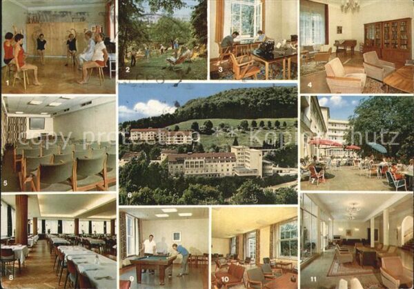 Bad Mergentheim Sanatorium Taubertal Kurklinik Gymnasti