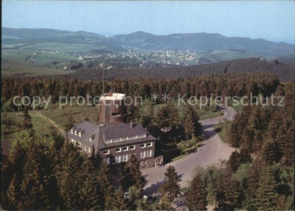 Winterberg Hochsauerland Gaststätte Kahler Asten Fliegeraufnahme
