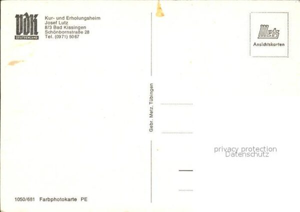 Bad Kissingen VdK Kur und Erholungsheim – Bild 2