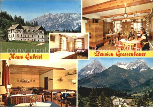 Hinterstoder Pension Gressenbauer Gasträume Panorama