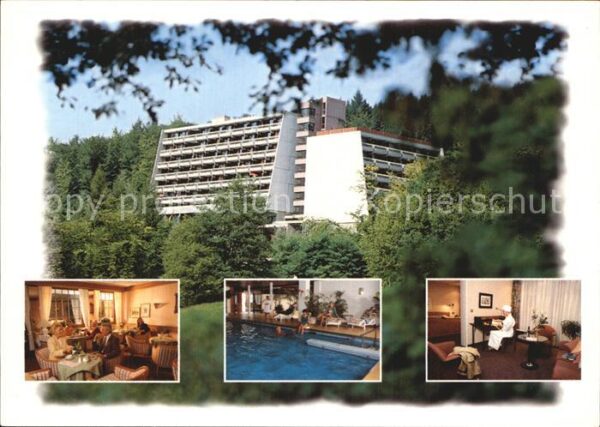 Bad Brueckenau Regena Privatklinik Sanatorium Gastraum