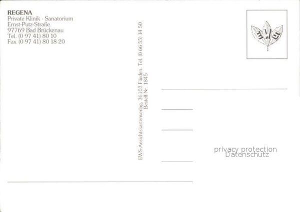 Bad Brueckenau Regena Privatklinik Sanatorium Gastraum – Bild 2