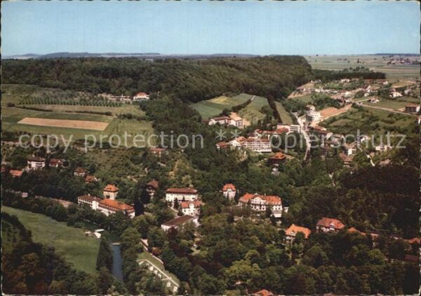 Bad Mergentheim Kurviertel Fliegeraufnahme