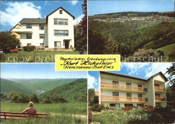 Kemmenau Vegetarisches Erholungsheim Kurt Hicket