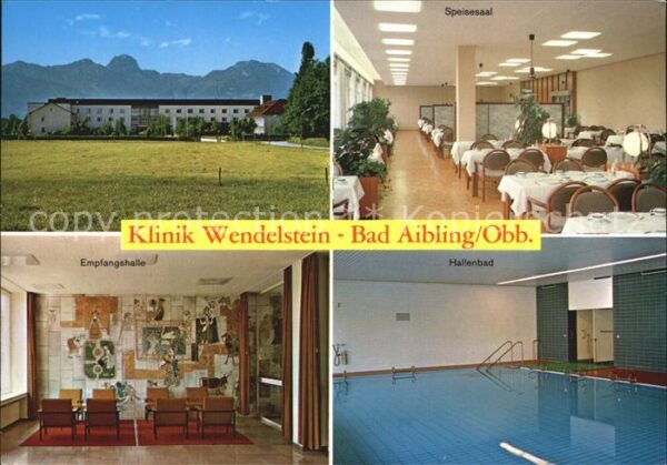 Bad Aibling Klinik Wendelstein Speisesaal Empfangsh