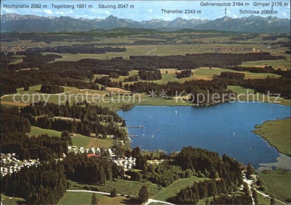 Aitrang Campingplatz Elbsee mit Allgäuer und Ti