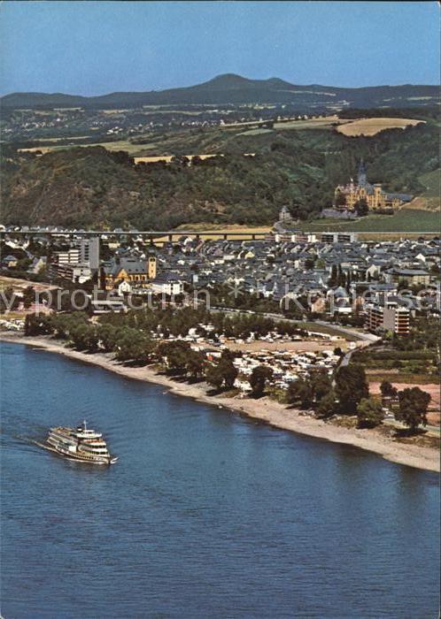 Bad Hoenningen am Rhein mit Schloss Arenfels
