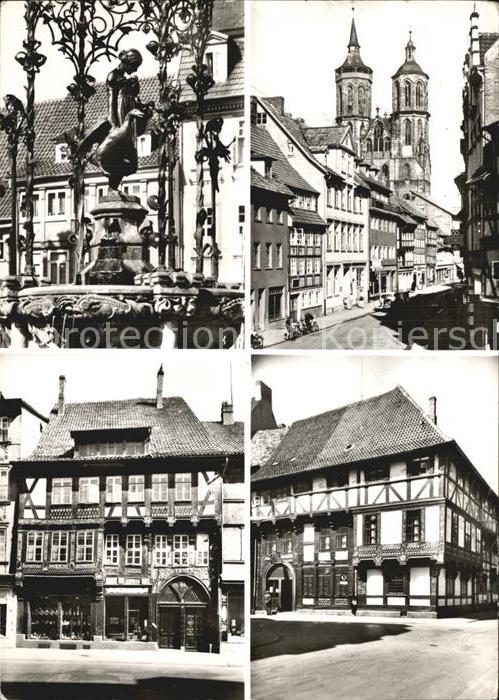 Goettingen Niedersachsen Gänselieselbrunnen Johanniskirche Hoeve