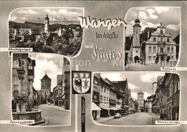 Wangen Allgaeu Säntisgruppe Rathaus Paradiesstr Herren