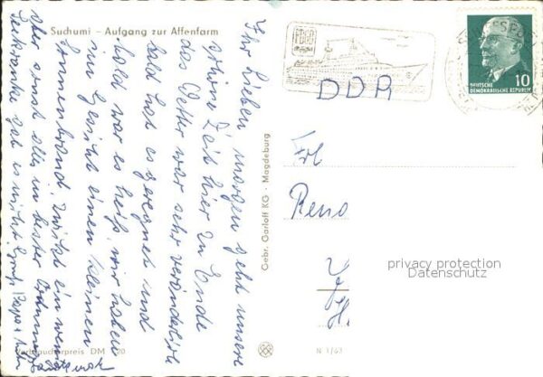Suchumi Aufgang zur Affenfarm – Bild 2