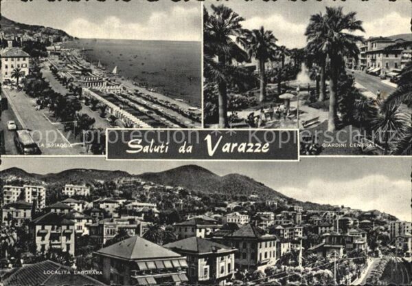Varazze La Spiaggia Giardini Centrali Localita
