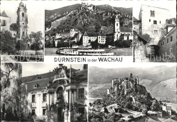Duernstein Wachau Kirche Teilansichten Schloss