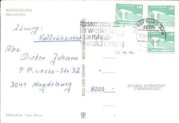 Magdeburg Elbe und Dom Fahrgastschiff – Bild 2