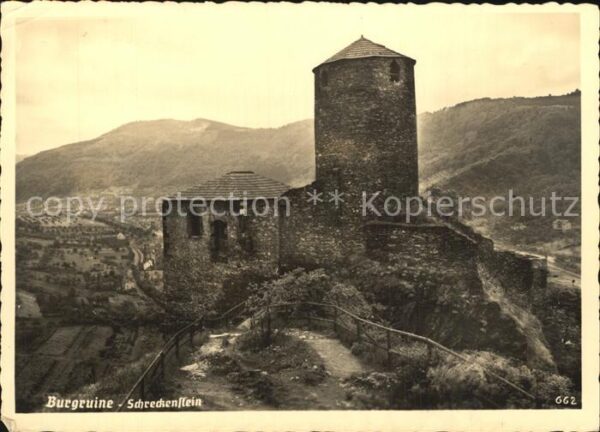 Usti nad Labem Burgruine Schreckenstein