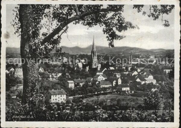 Bad Hall Oberoesterreich Stadtblick
