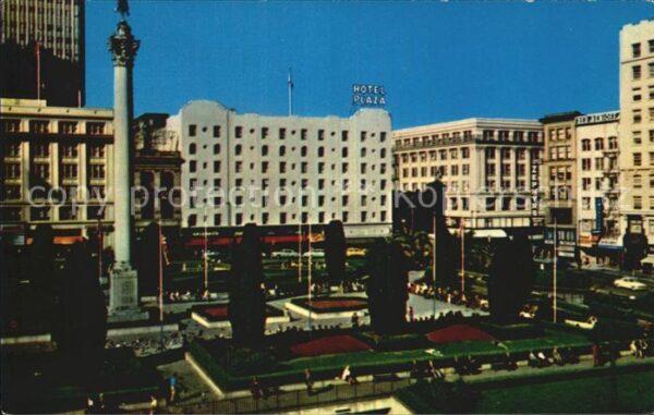 San Francisco California Hotel Plaza