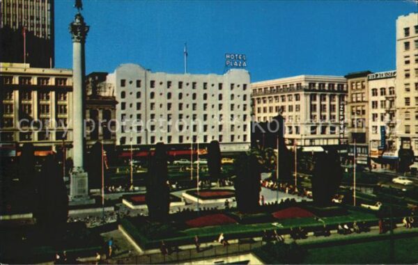 San Francisco California Hotel Plaza