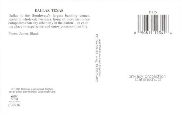 Dallas Texas Skyline – Bild 2