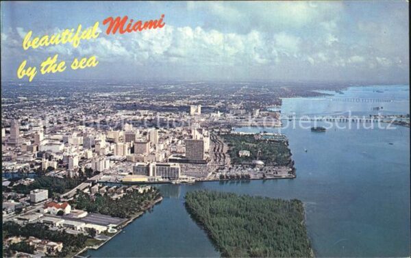 Miami Florida Fliegeraufnahme