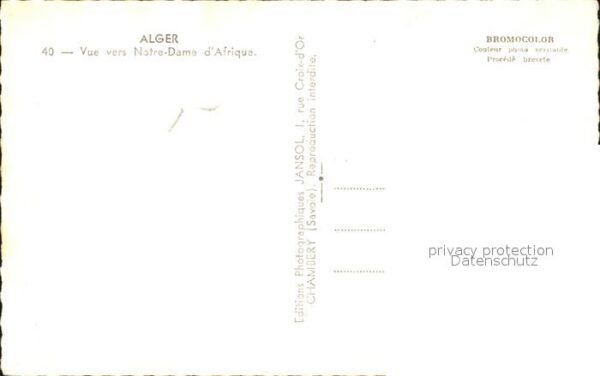 Alger Algerien Gesamtansicht – Bild 2