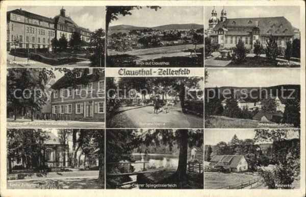 Clausthal-Zellerfeld Bergakademie Oberer SpiegeltalerteichPo