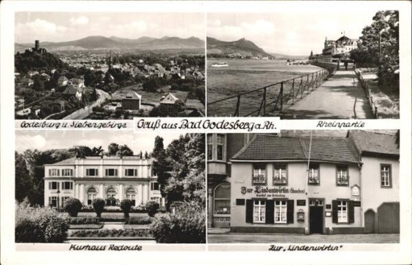 Bad Godesberg Rheinpartie Siebengebirge Kurhaus Redou