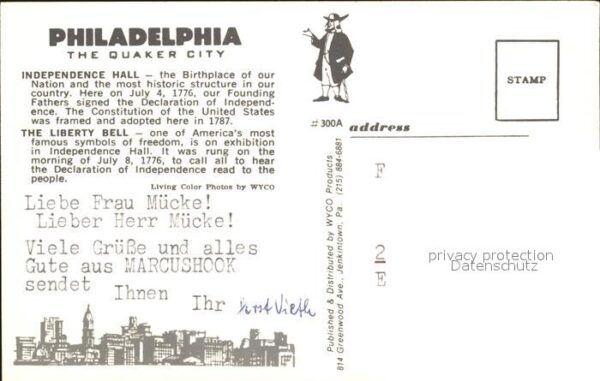 Philadelphia Pennsylvania Interpendence Hall The Liberty Bell – Bild 2