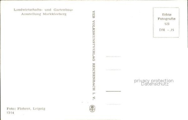 Markkleeberg Landwirtschafts- und Gartenbau Ausstell – Bild 2