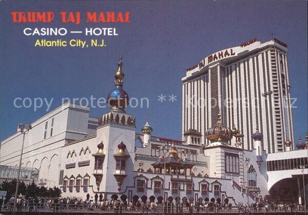 Atlantic City New Jersey Trump Taj Mahal