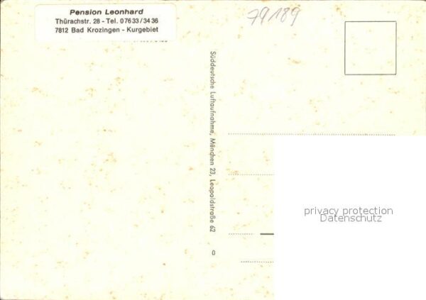 Bad Krozingen Pension Leonhard – Bild 2