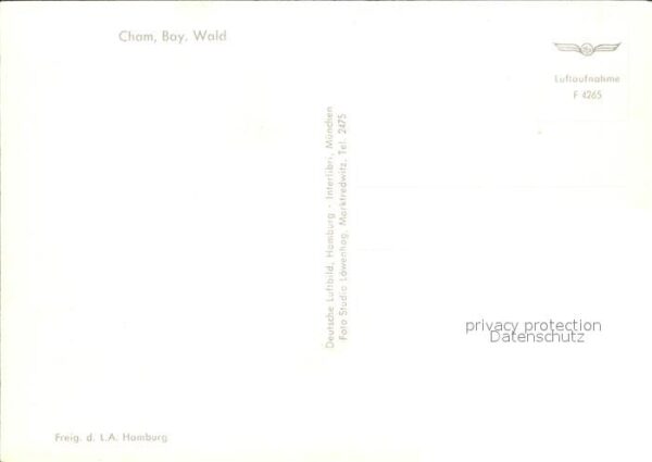 Cham Oberpfalz Fliegeraufnahme – Bild 2