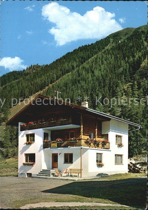 Gries Laengenfeld Tirol Gästeheim Bergführer Herbert Schöpf