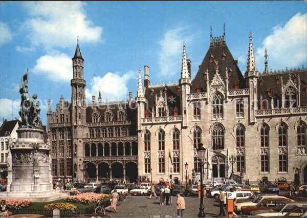 Brugge Marktplatz Sitz der Provinzialbehörde