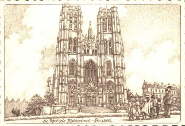 Brussels Saint Michels Kathedraal
