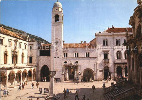 Dubrovnik Ragusa Stadtglockenturm