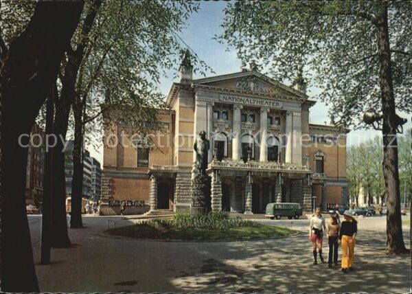Oslo Norwegen Nationaltheater