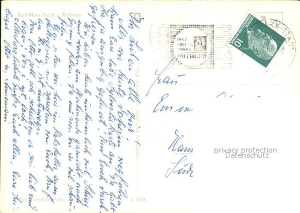 Karl-Marx-Stadt Rathaus – Bild 2
