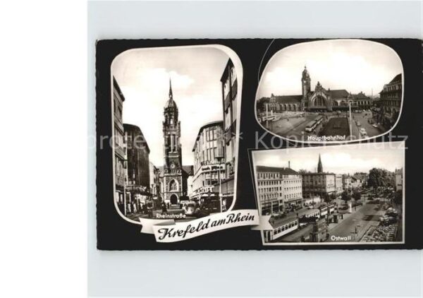 Krefeld Hauptbahnhof Rheinstrasse Ostwall
