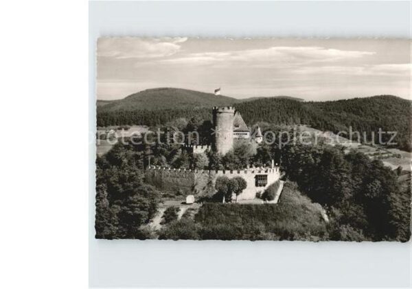 Biedenkopf Fliegeraufnahme Burg