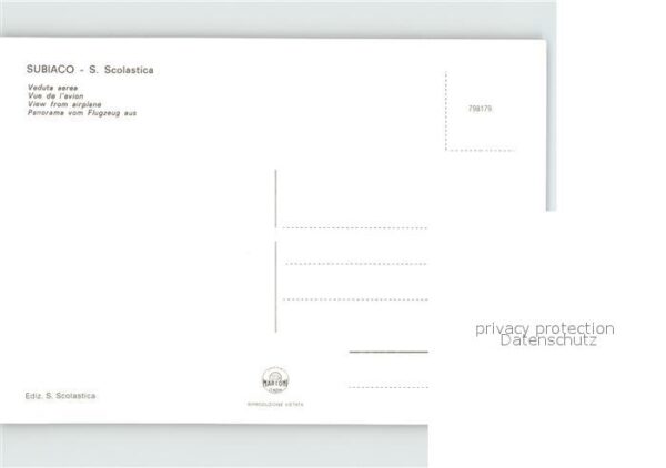 Subiaco Italien Fliegeraufnahme – Bild 2