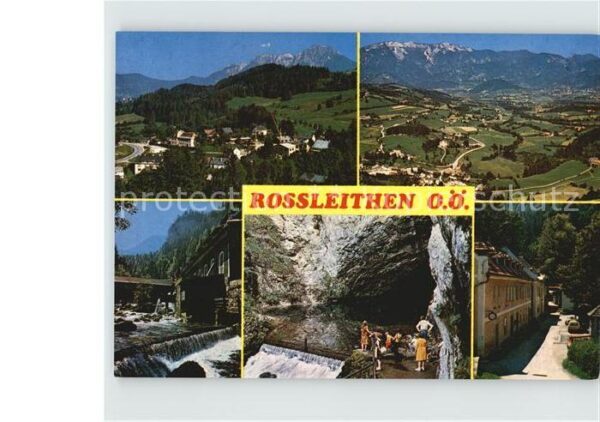 Rossleithen Pyhrgas Blick gegen Windischgarsten Sen