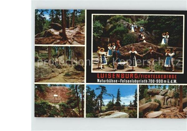 Luisenburg Naturbühne Felslabyrinth